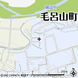 埼玉県入間郡毛呂山町前久保341周辺の地図