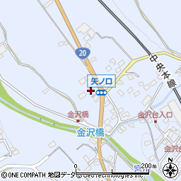 長野県茅野市金沢4166周辺の地図