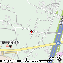 茨城県守谷市立沢156-8周辺の地図