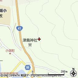 飛騨小坂観光協会周辺の地図