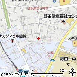 肉の関田屋周辺の地図