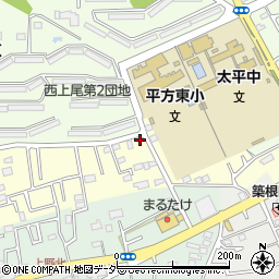 埼玉県上尾市平方4350-1周辺の地図