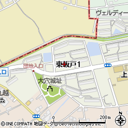 ＵＲ東坂戸１－１６周辺の地図