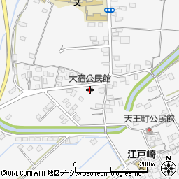 大宿公民館周辺の地図