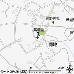 茨城県守谷市同地259周辺の地図