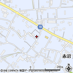 埼玉県春日部市赤沼607周辺の地図