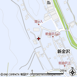 長野県茅野市金沢693-1周辺の地図