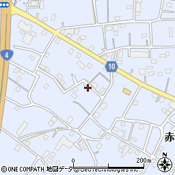 埼玉県春日部市赤沼609周辺の地図