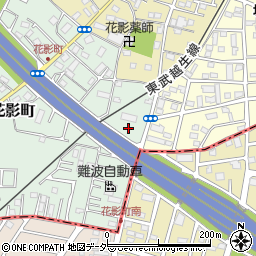 埼玉県坂戸市花影町5周辺の地図