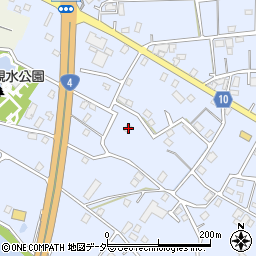 埼玉県春日部市赤沼577周辺の地図