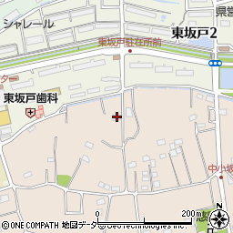 埼玉県坂戸市中小坂217周辺の地図