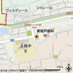 マミーマート東坂戸店周辺の地図