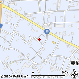 埼玉県春日部市赤沼608周辺の地図