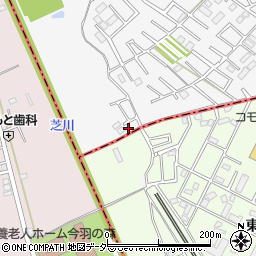 埼玉県上尾市原市70周辺の地図