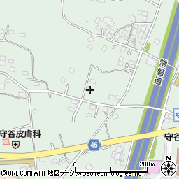 茨城県守谷市立沢313周辺の地図