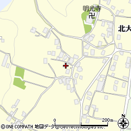 長野県上伊那郡辰野町北大出8909周辺の地図