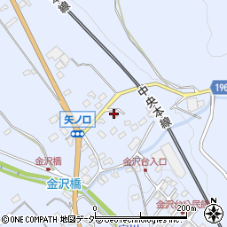 長野県茅野市金沢4185-1周辺の地図