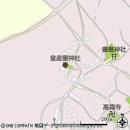 皇産霊神社周辺の地図