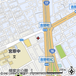 大宮吉野町郵便局 ＡＴＭ周辺の地図