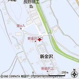 新金沢区公民館周辺の地図