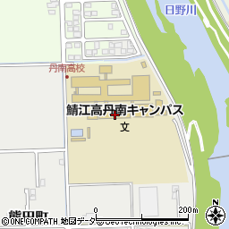 丹南高校周辺の地図