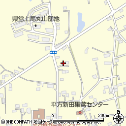 埼玉県上尾市平方3989周辺の地図