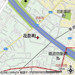 埼玉県坂戸市花影町8-5周辺の地図