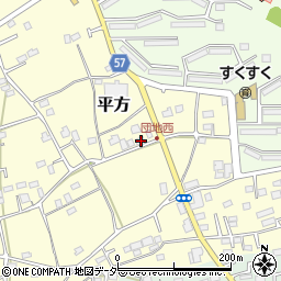 埼玉県上尾市平方4217周辺の地図