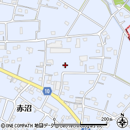 埼玉県春日部市赤沼1366周辺の地図