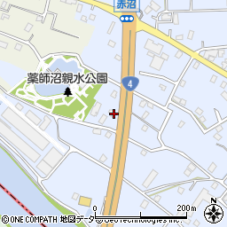 埼玉県春日部市赤沼520周辺の地図