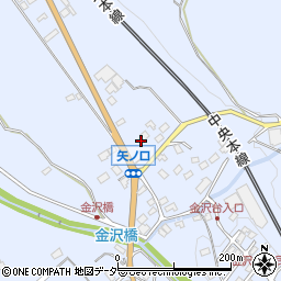 長野県茅野市金沢4189周辺の地図