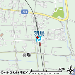 羽場駅周辺の地図