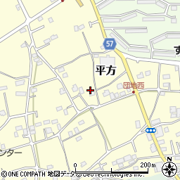 埼玉県上尾市平方4234周辺の地図