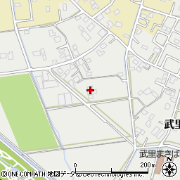 埼玉県春日部市武里中野431周辺の地図