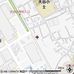 埼玉県上尾市大谷本郷418周辺の地図