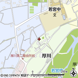埼玉県坂戸市厚川669-1周辺の地図