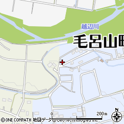 埼玉県入間郡毛呂山町前久保332-100周辺の地図