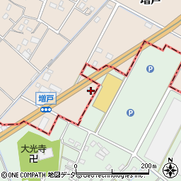 埼玉県春日部市増戸257周辺の地図