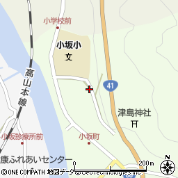 岐阜県下呂市小坂町小坂町937周辺の地図