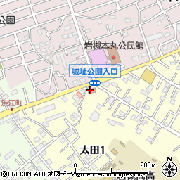 さいたま市消防局　岩槻消防署太田出張所周辺の地図