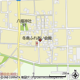 福井県鯖江市冬島町周辺の地図