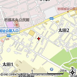 太田荘周辺の地図