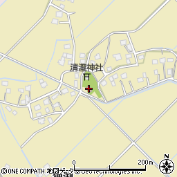 弥柳公民館周辺の地図