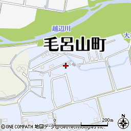 埼玉県入間郡毛呂山町前久保332-156周辺の地図