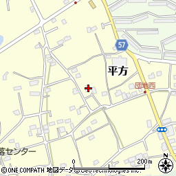 埼玉県上尾市平方4230周辺の地図