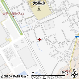 埼玉県上尾市大谷本郷421周辺の地図