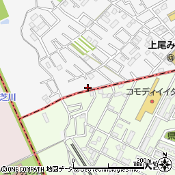 埼玉県上尾市原市61-23周辺の地図