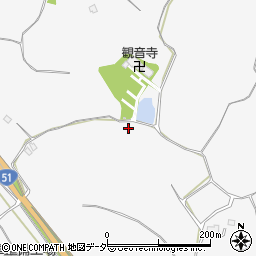 茨城県潮来市上戸周辺の地図