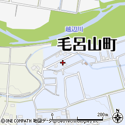 埼玉県入間郡毛呂山町前久保332周辺の地図