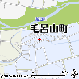 埼玉県入間郡毛呂山町前久保332-133周辺の地図